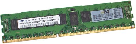 2GB PC3-10600R DIMM server geheugen ( A-Merk )