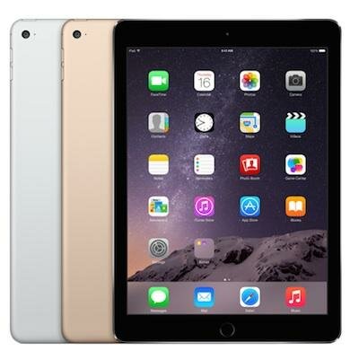 Apple iPad 9.7" Air 2 16/32/64/128GB (OS 15+) WiFi (4G) + garantie