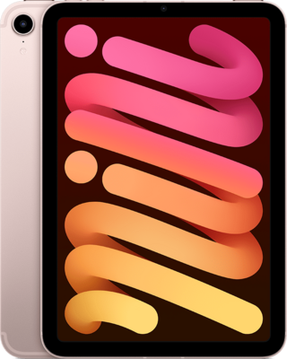 (actie + gratis cadeau) Apple iPad mini 6 7.9" (2266x1488) 64GB roze wifi (4G) + garantie