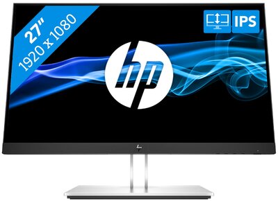Magazijn opruiming! HP EliteDisplay E27 G4 IPS 16:9 Full HD 27 inch