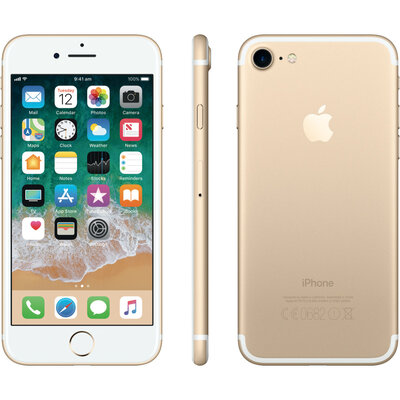 iPhone 7 32GB goud (4-core 2,4Ghz) 4,7" (1334x750) (IOS16+) simlockvrij + Garantie