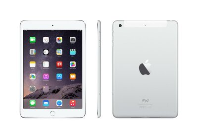 Google actie Apple iPad Mini 3 128GB 7,9" 2048x1536 White Silver WiFi
